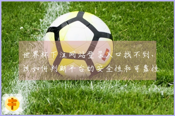 世界杯下注网站登录入口找不到，该如何判断平台的安全性和可靠性