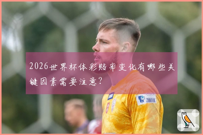 2026世界杯体彩赔率变化有哪些关键因素需要注意？