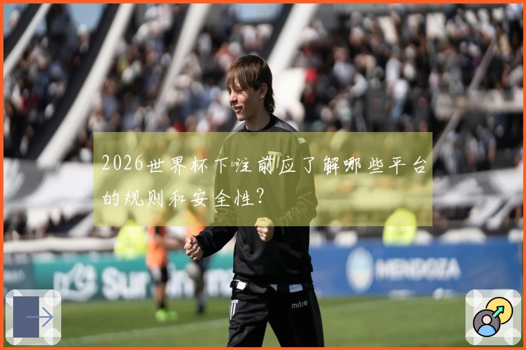 2026世界杯下注前应了解哪些平台的规则和安全性？