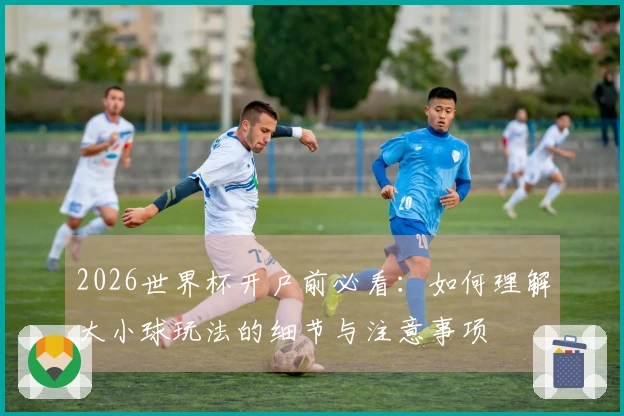 2026世界杯开户前必看：如何理解大小球玩法的细节与注意事项