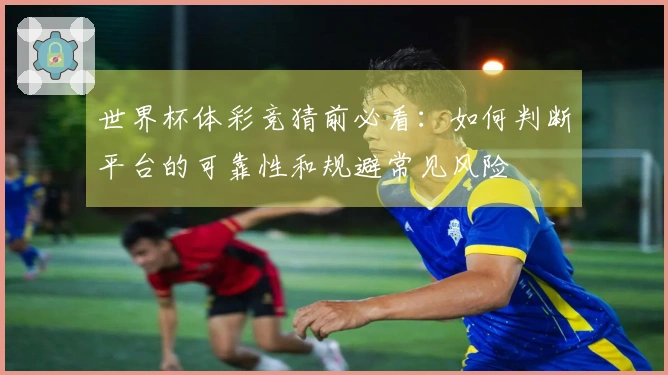 世界杯体彩竞猜前必看：如何判断平台的可靠性和规避常见风险